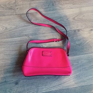 Hot pink Kate Spade crossbody